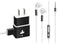 Disney Mickey Mouse Black and White Phone Charger Skin